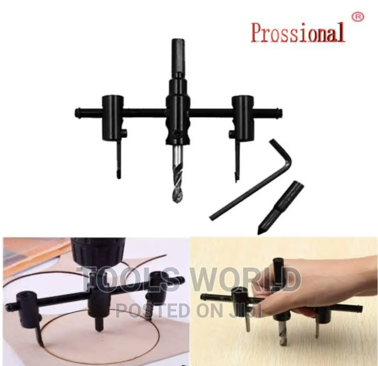 30mm -300mm Adjustable Circle Hole Cutter