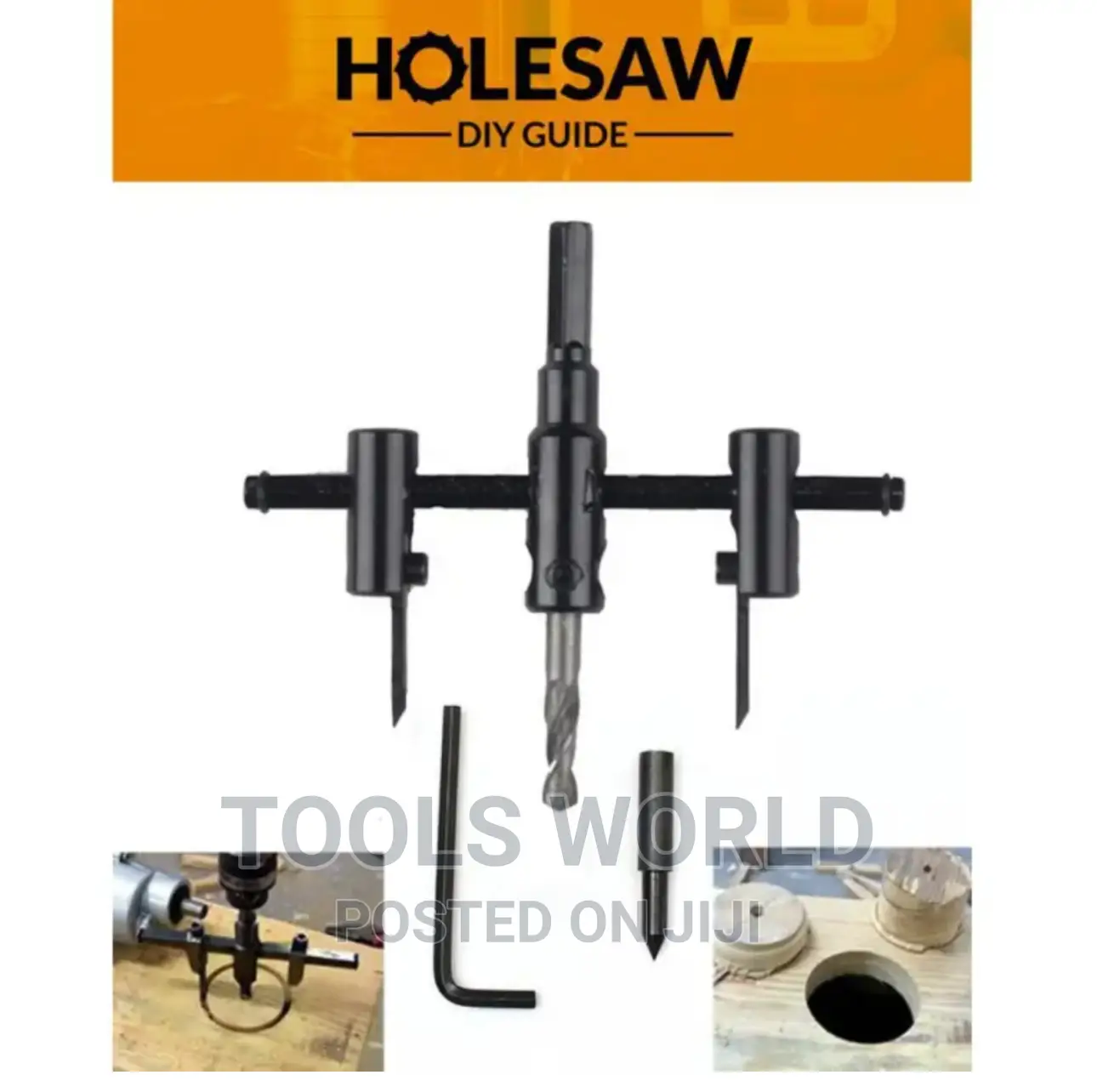 30mm -300mm Adjustable Circle Hole Cutter