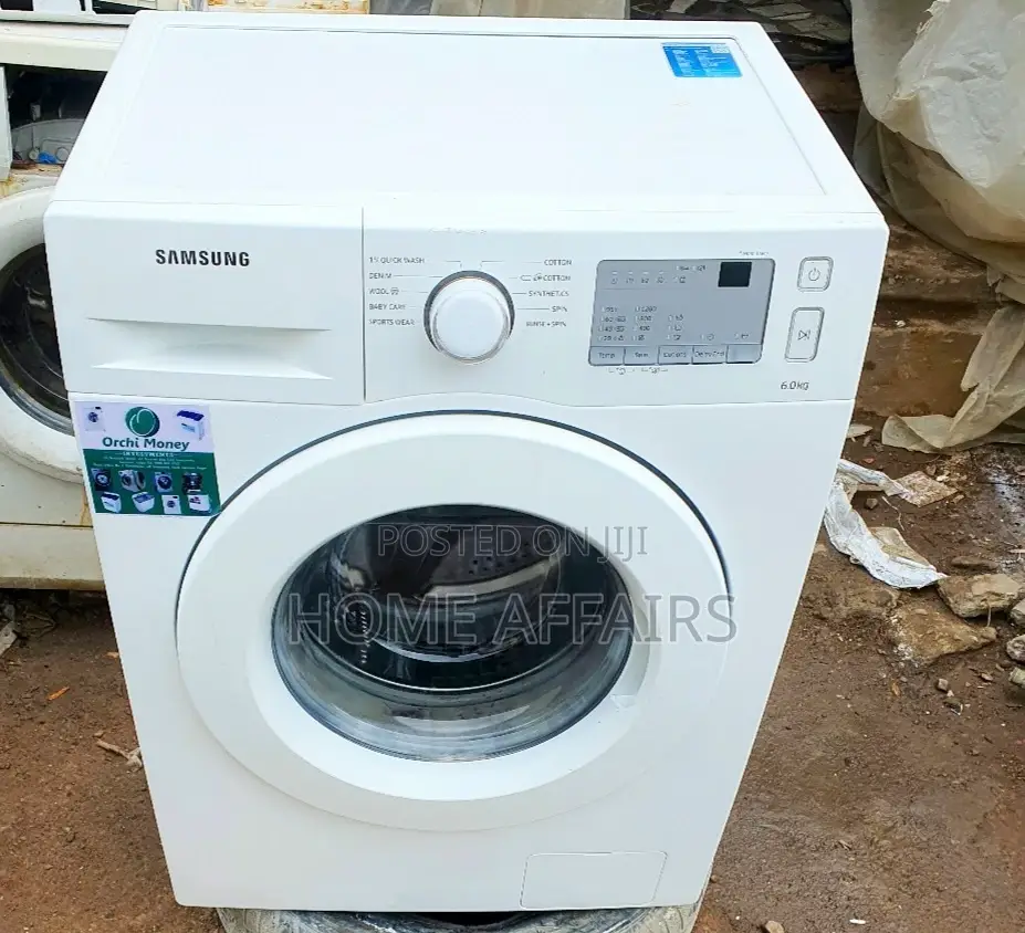 White Samsung 6kg Automatic Washing Machine [Pay on Delivery