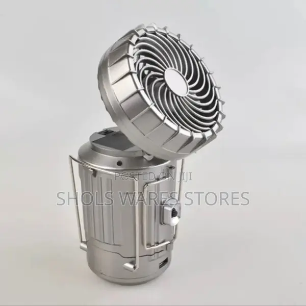 Solar Powered Fan and Lamp
