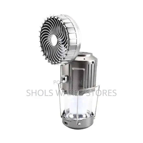 Solar Powered Fan and Lamp