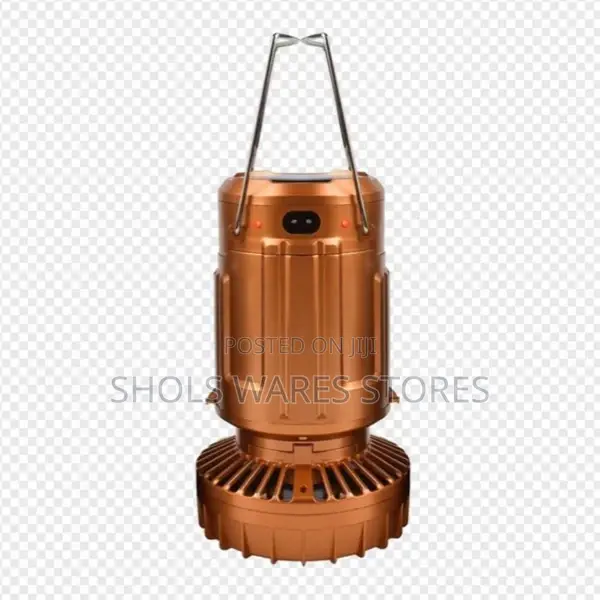 Solar Powered Fan and Lamp