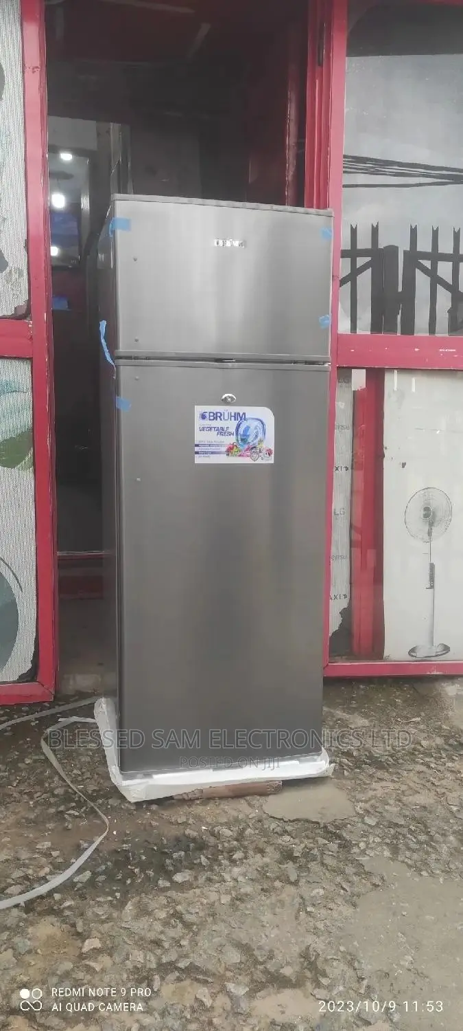 Bruhm Fridge Double Door 205-l ( Freezer Fridge )>1 Yrs