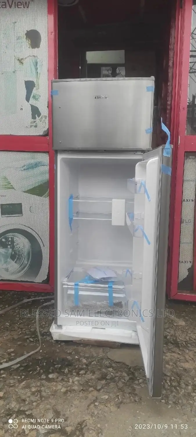 Bruhm Fridge Double Door 205-l ( Freezer Fridge )>1 Yrs