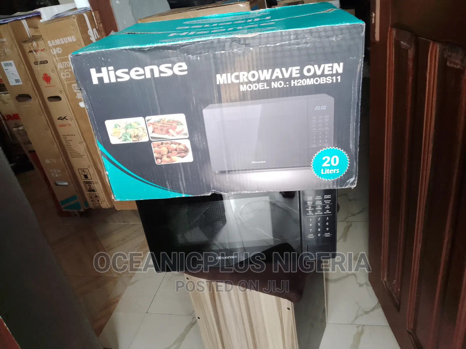 Quality Hisense 20L Microwave Oven - 2023 Model - H20MOBS11