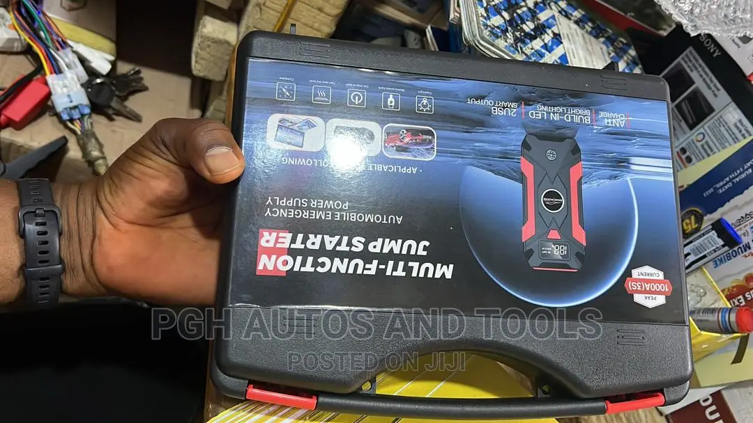 Multi-Function Jump Starter + Tyre Pump (1000a Peak Start)