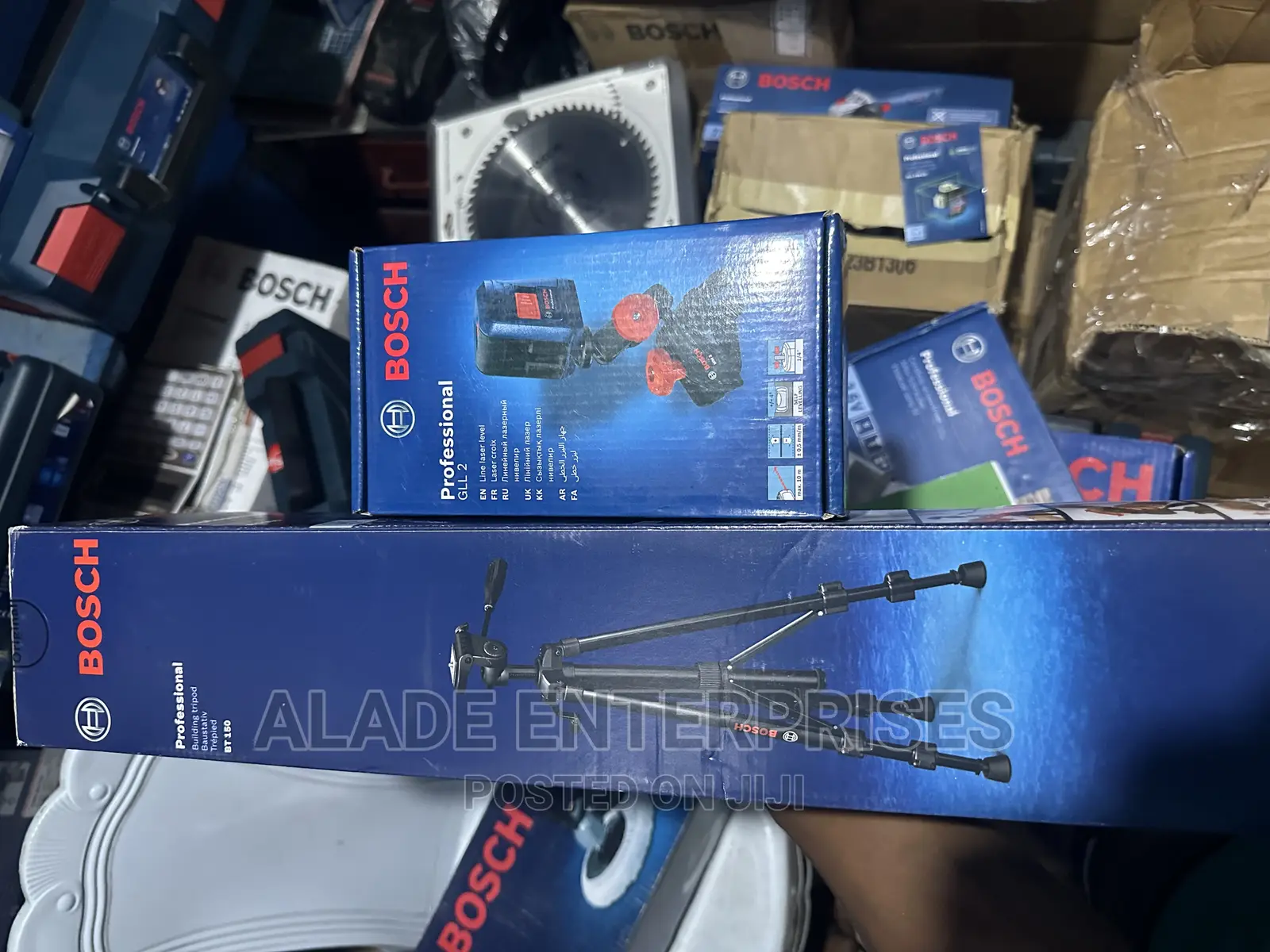 Bosch Gll 2 Professional Line Laser With Tripod Stand