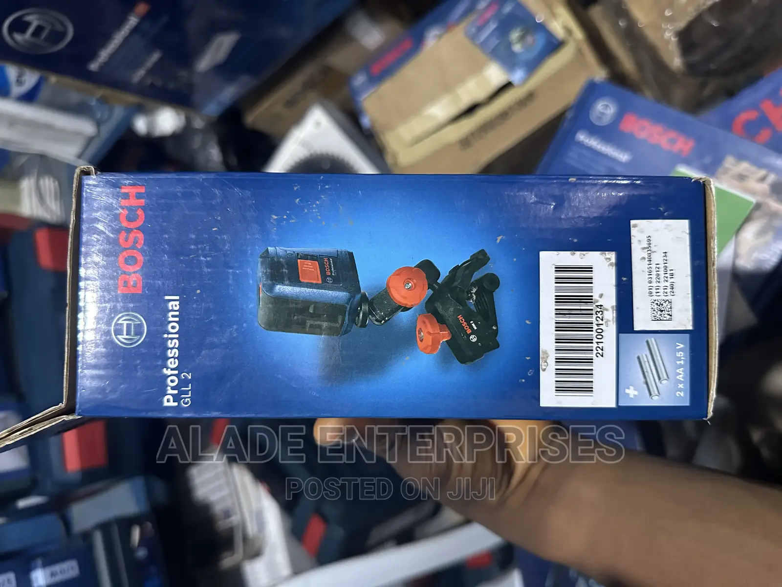 Bosch Gll 2 Professional Line Laser With Tripod Stand