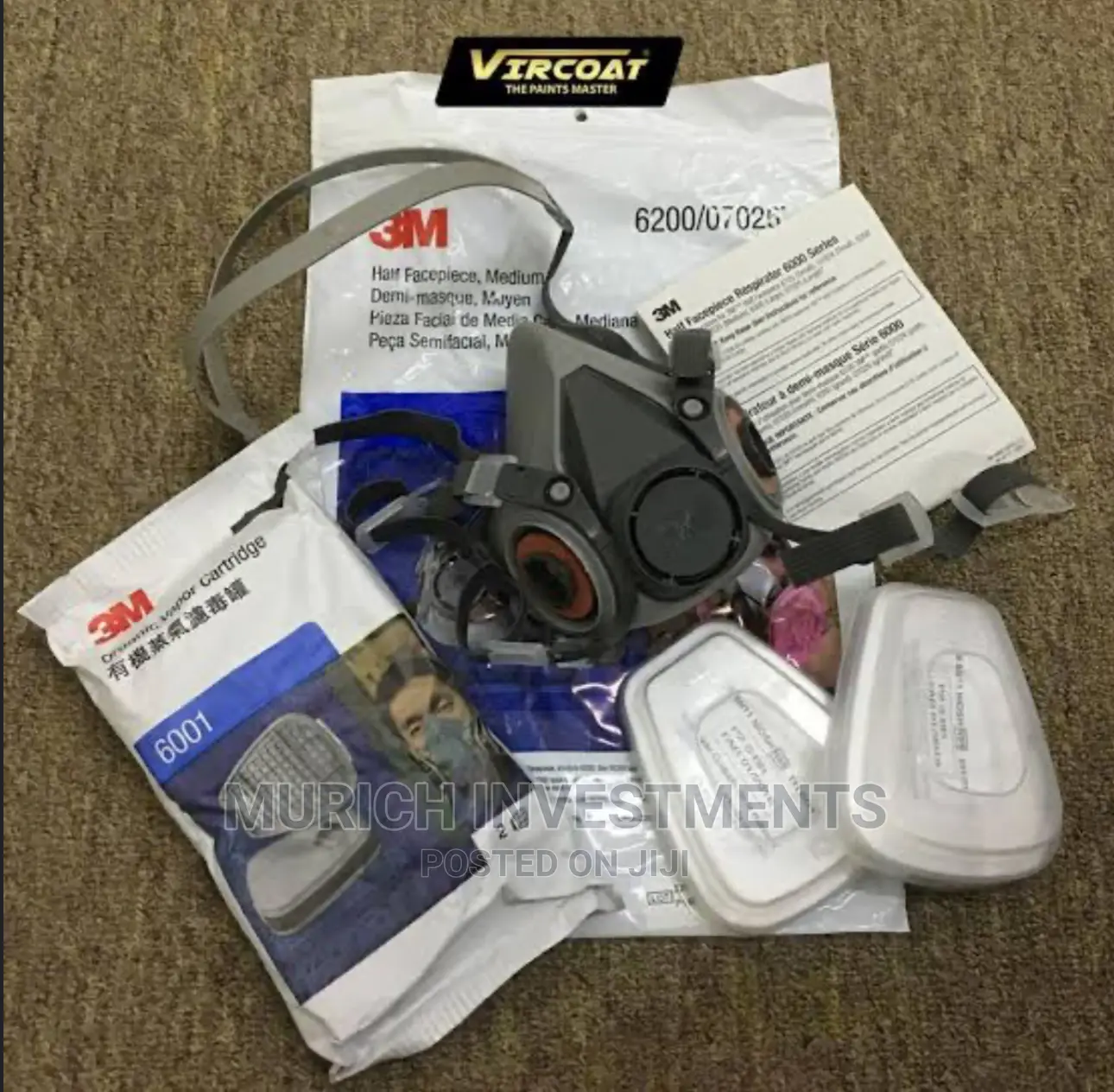 3m Dust Paint Mask Respirator Filter Spray