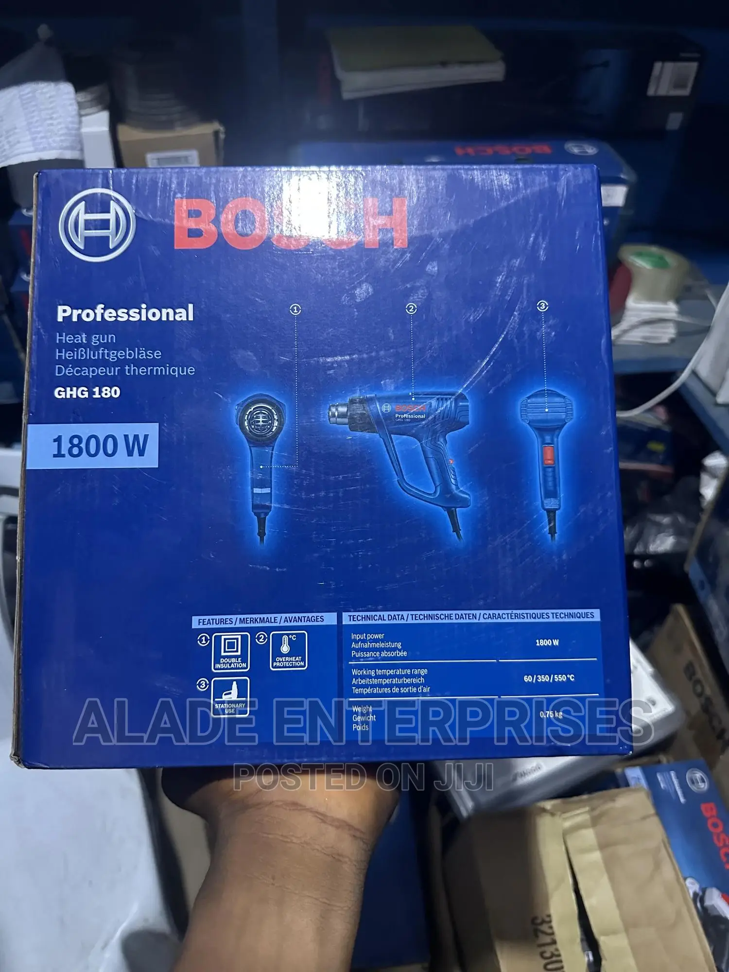 Bosch GHG 180 Professional Heat Gun 1800W