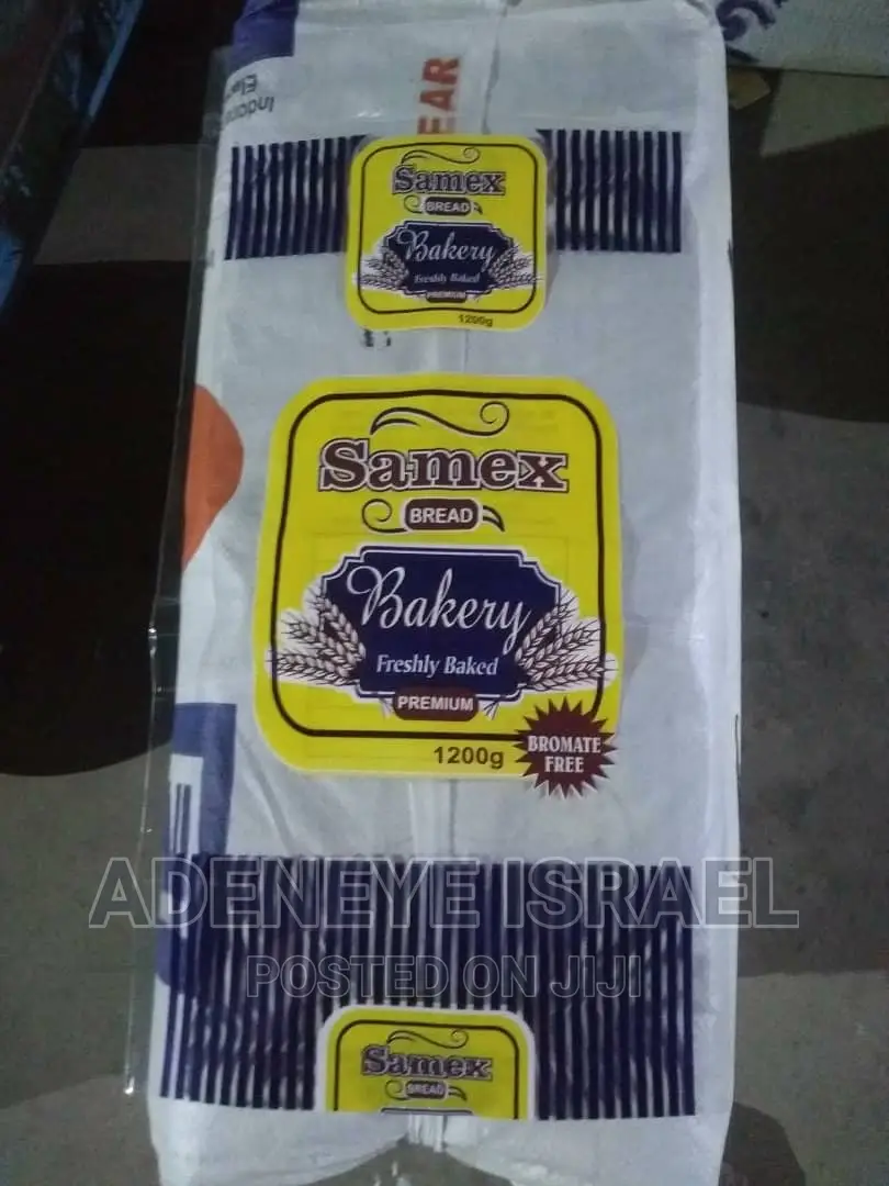 Neatly Printed Bread Wrapper and Designs