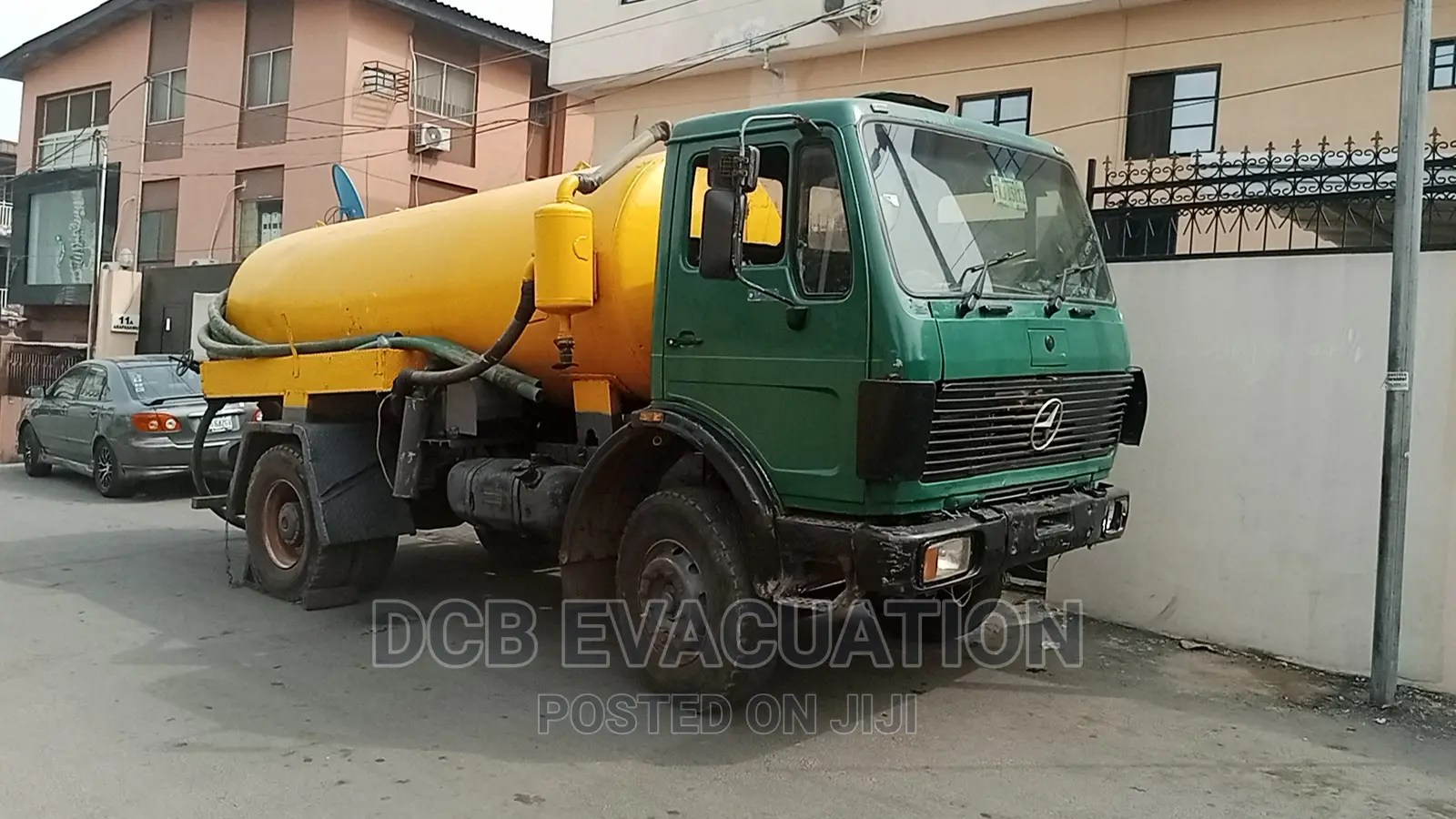 Sewage Evacuation in Randle Avenue, Marsha, Surulere, Bode T
