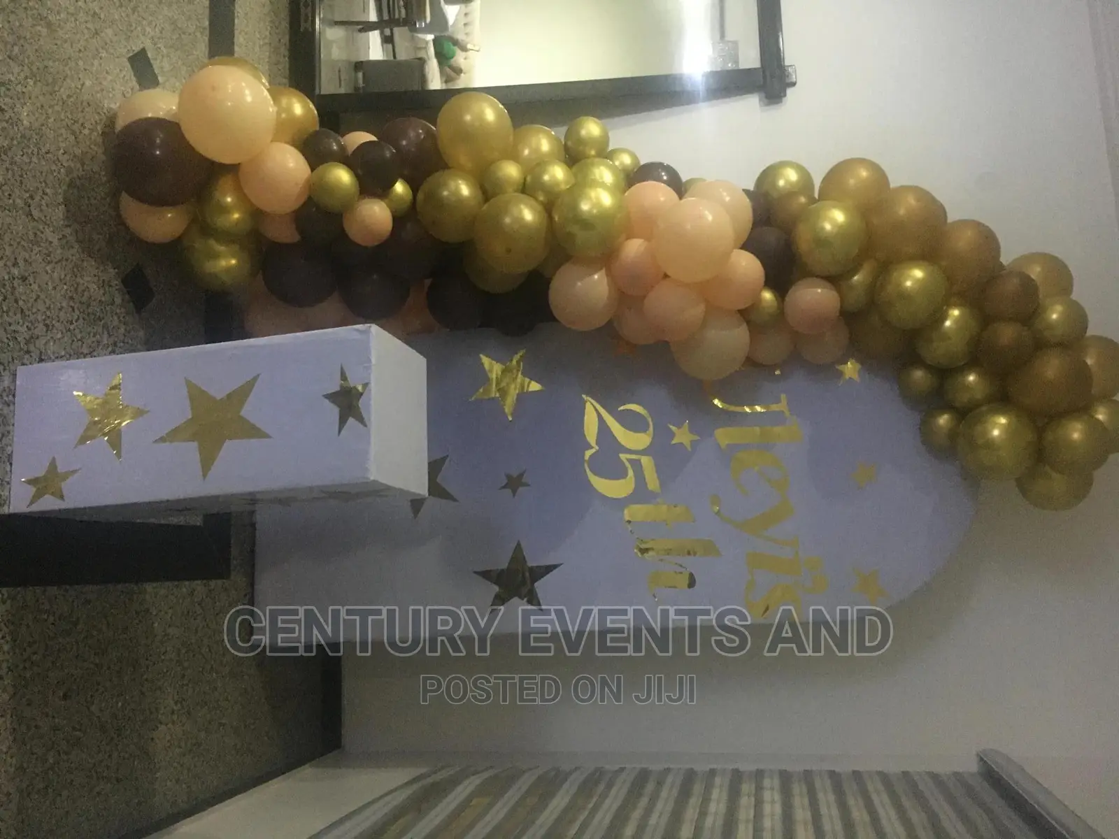 Balloon Decoration and Cake Area Decoration