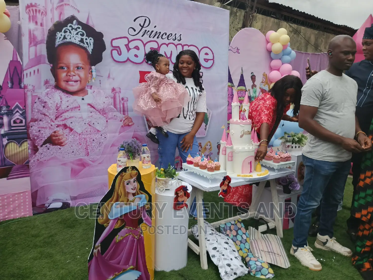Balloon Decoration and Cake Area Decoration