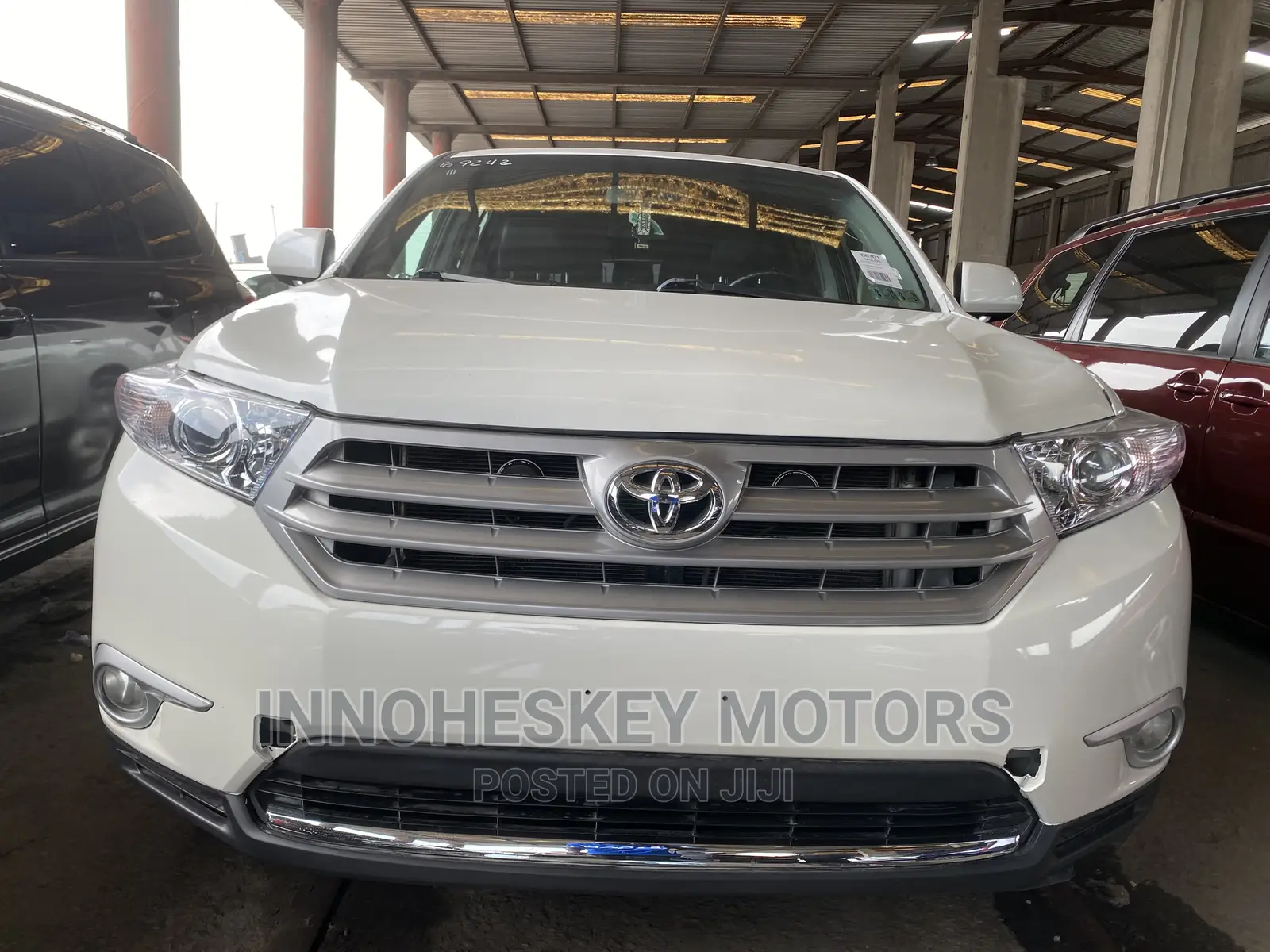 Toyota Highlander Limited 3.5l 4WD 2013 White