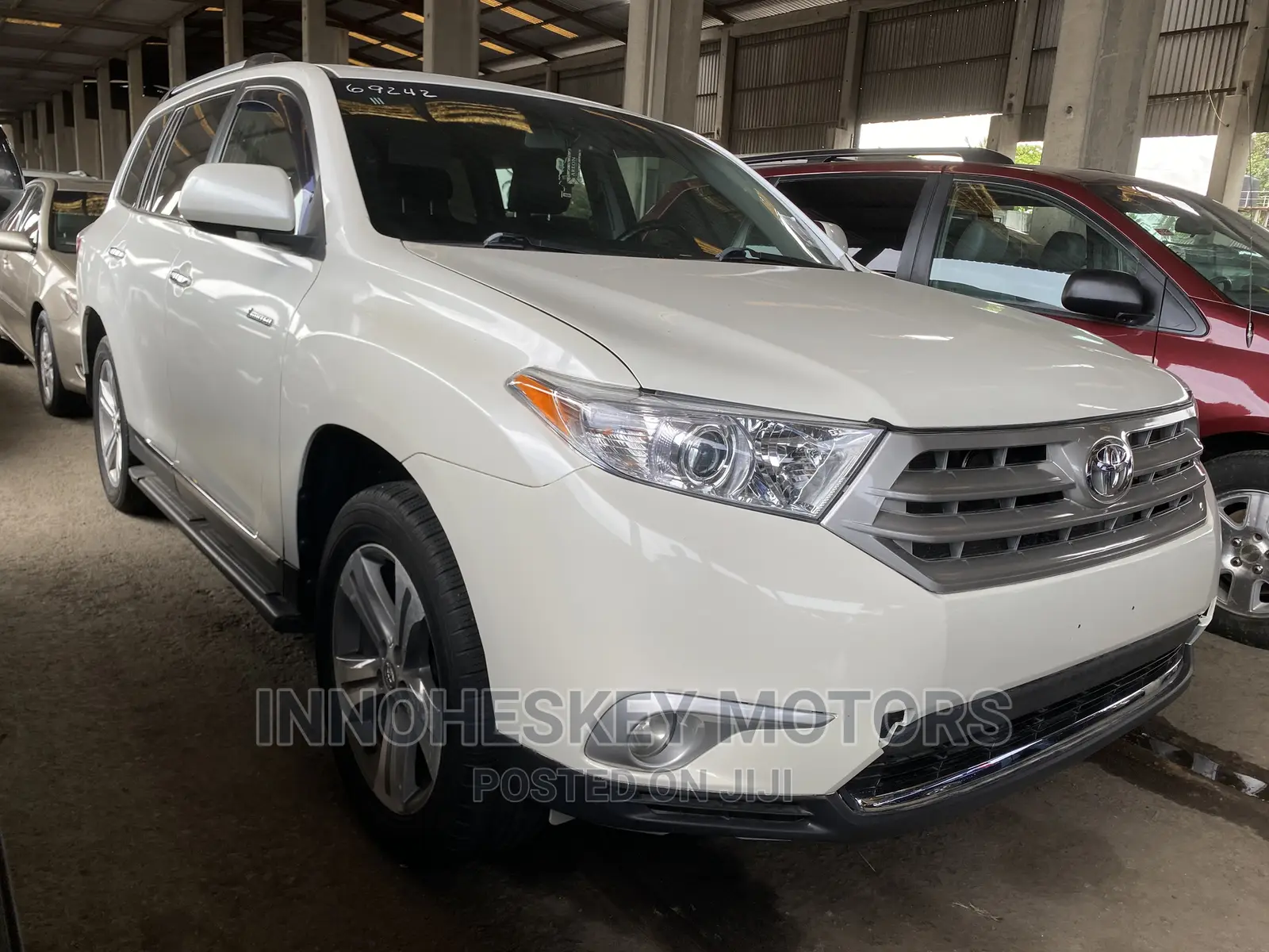 Toyota Highlander Limited 3.5l 4WD 2013 White