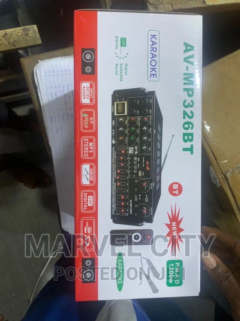 Av-Mp326bt Amplfier