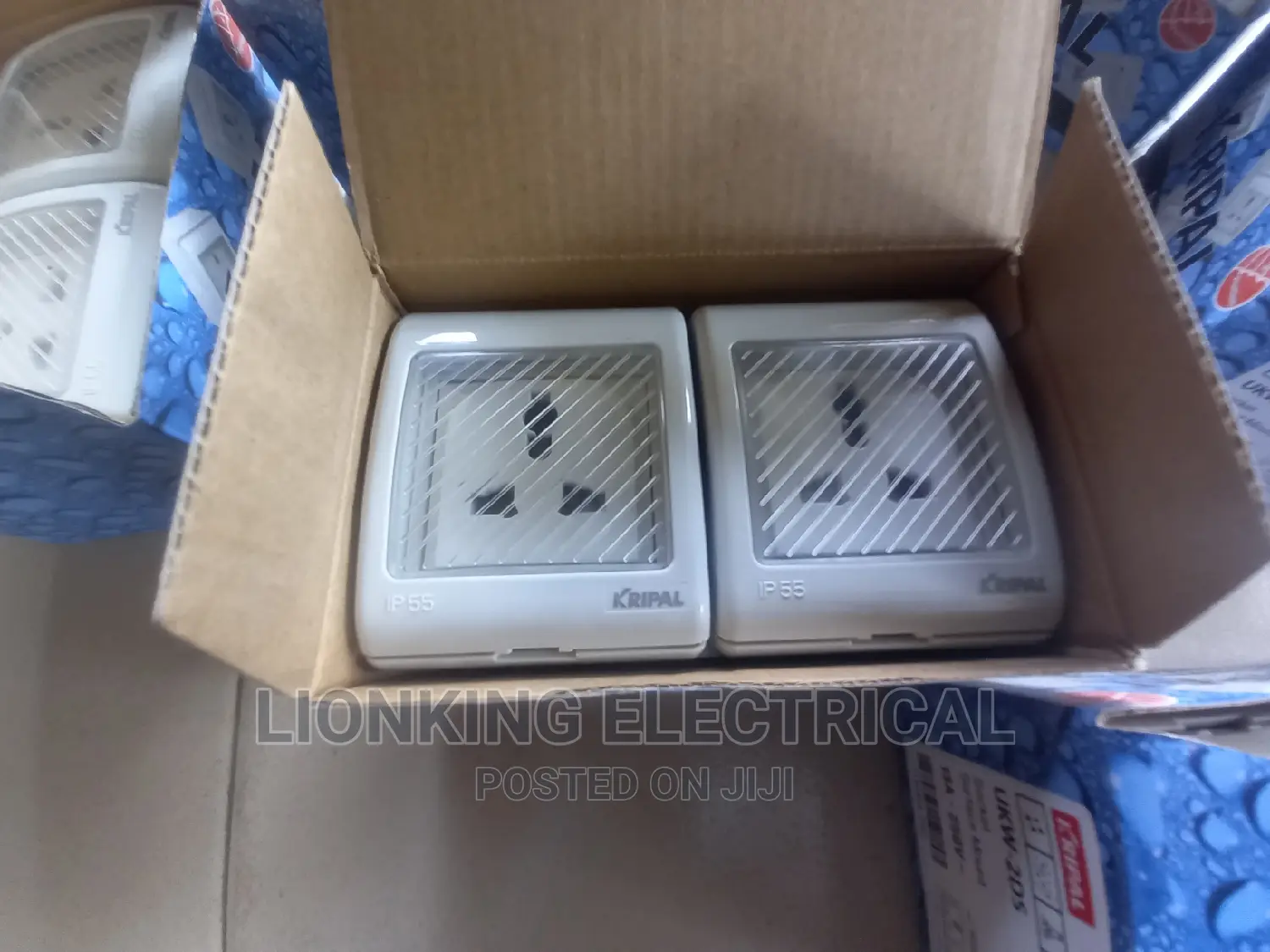 Waterproof Sockets 13amps Double