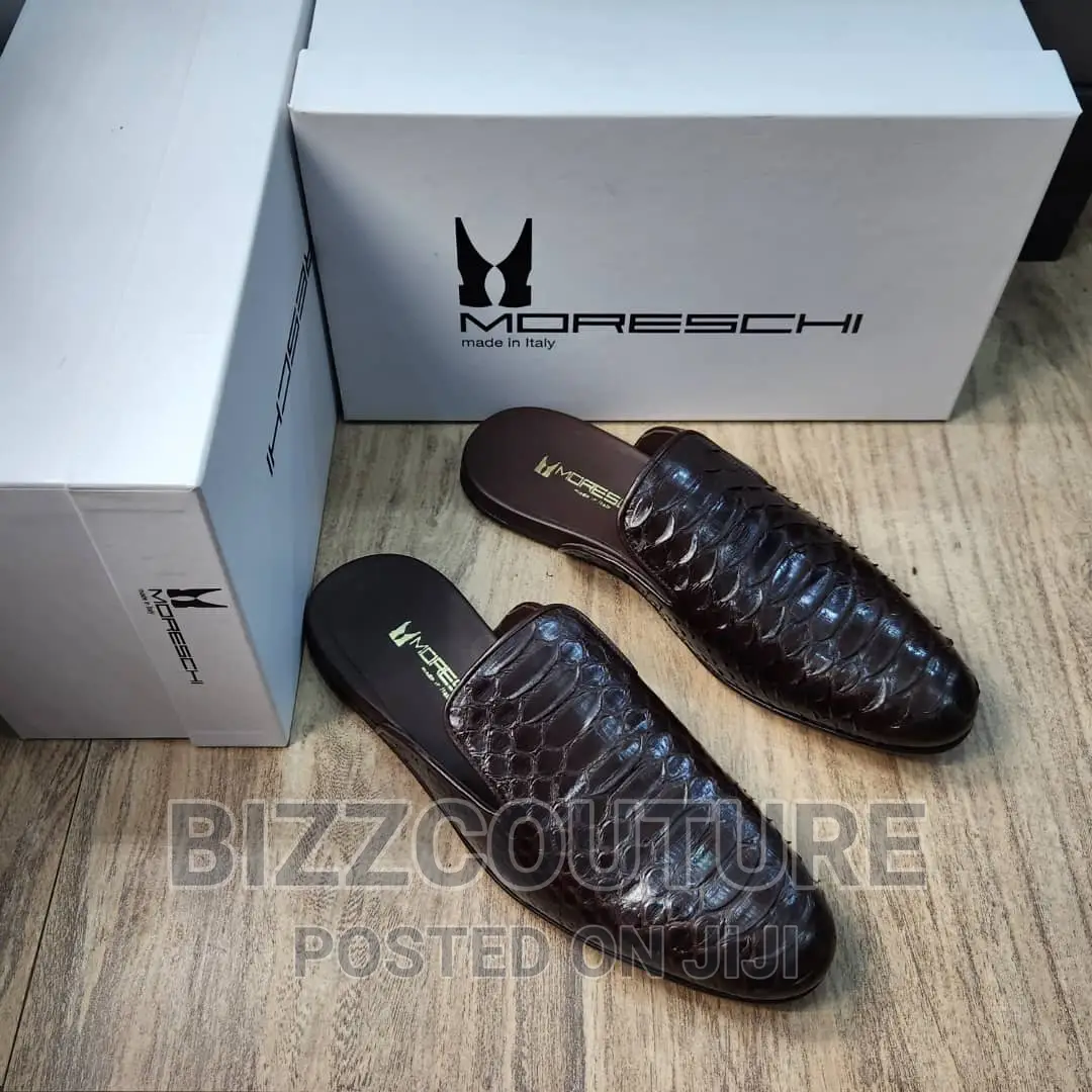 Original Italian MORESCHI Half Shoes Available in Store