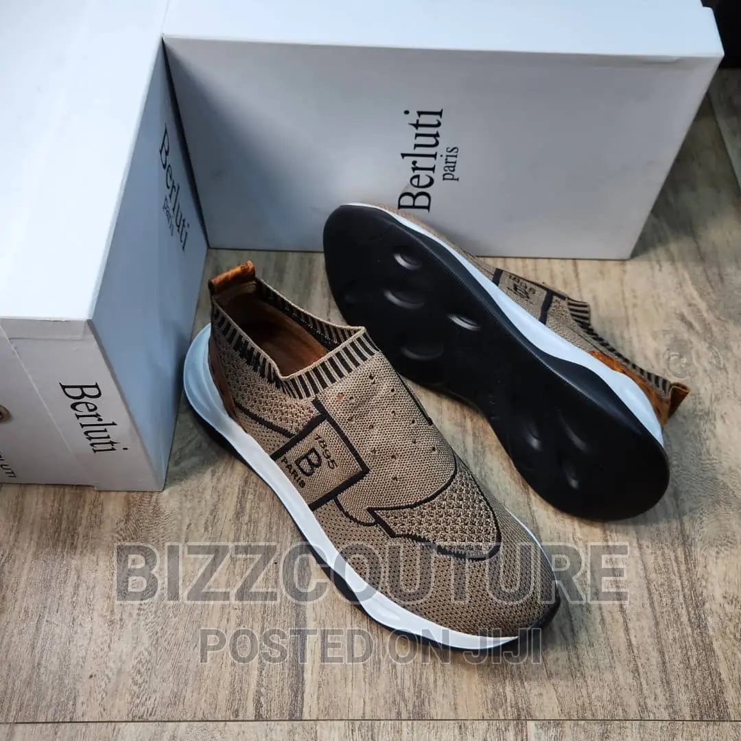 Original Italian BERLUTI Sneakers Available in Store