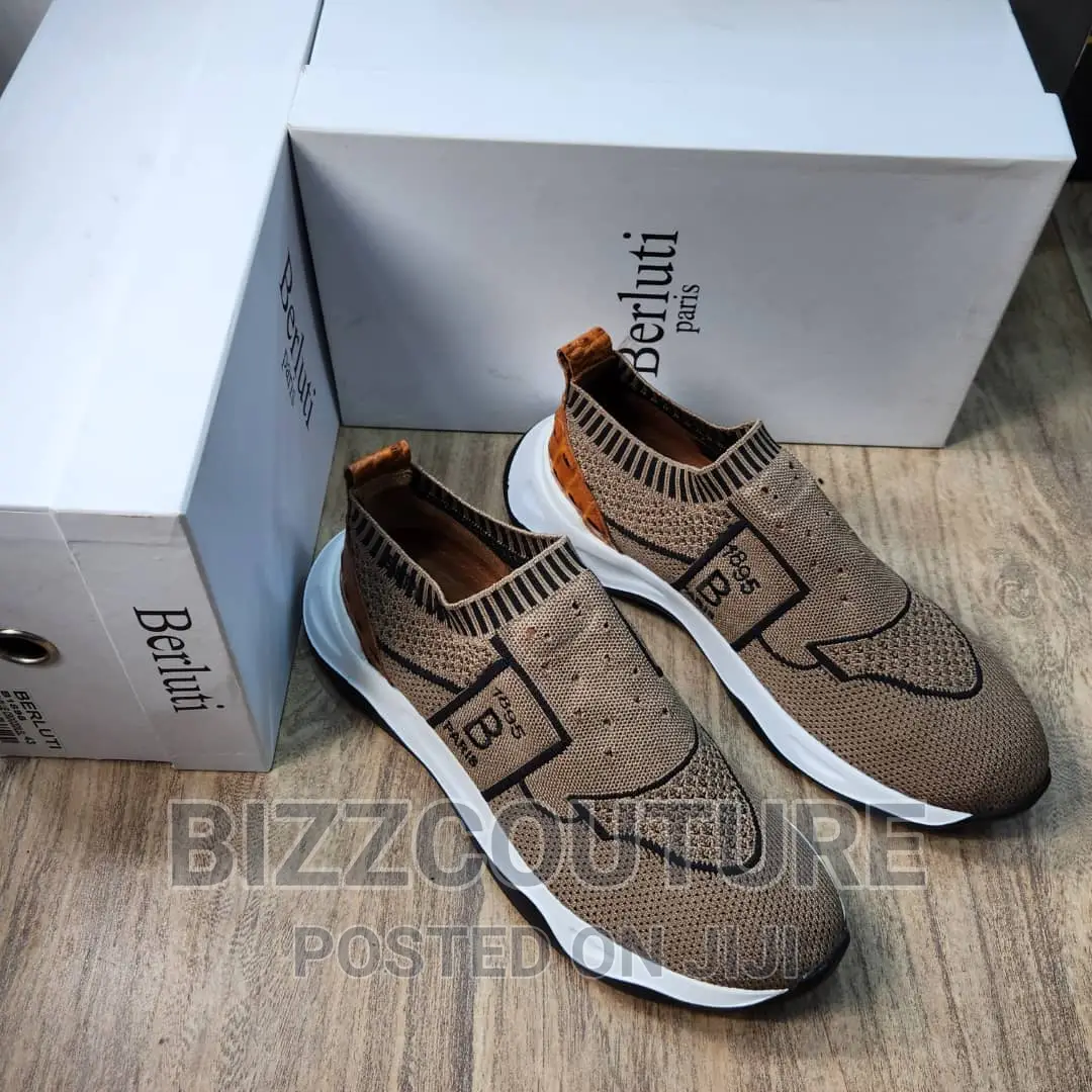 Original Italian BERLUTI Sneakers Available in Store