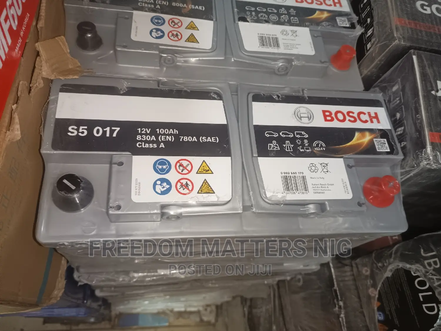 Car Battery Cool Tiger