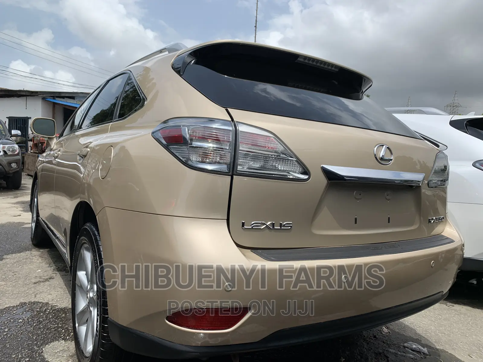 Lexus RX 350 AWD 2012 Gold