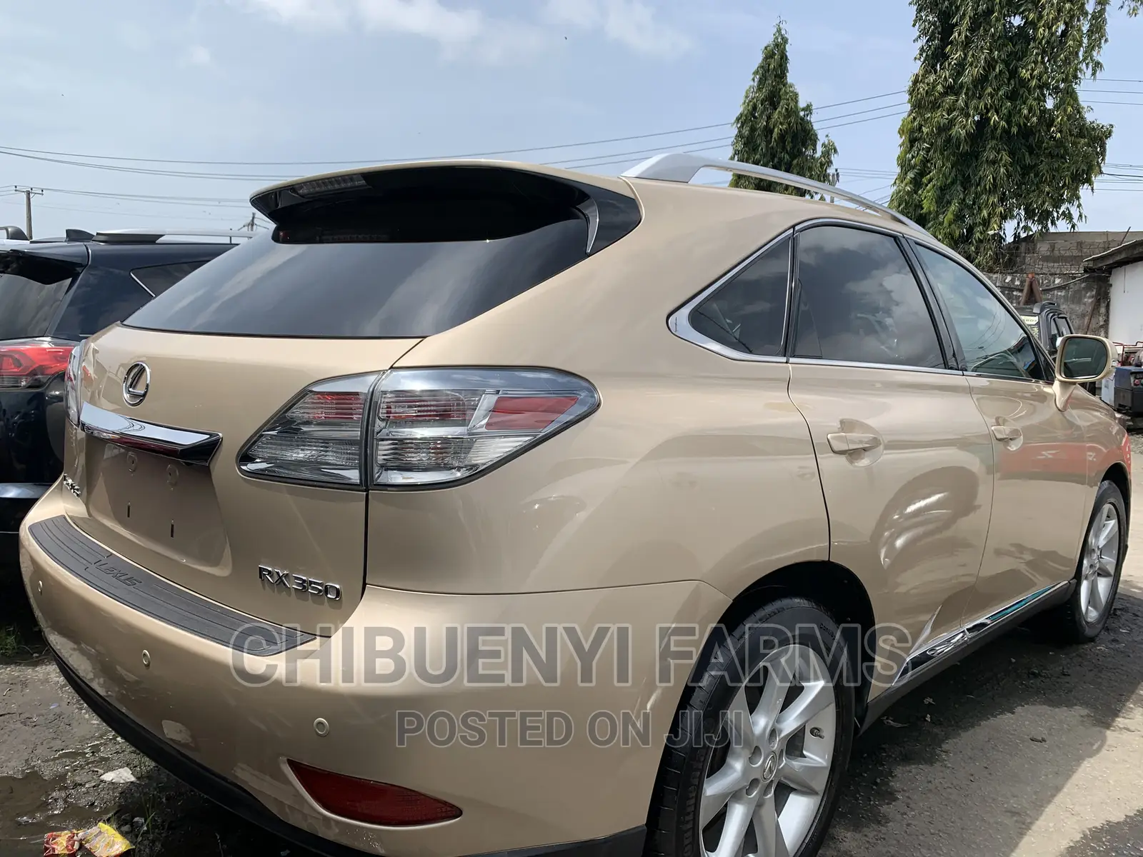Lexus RX 350 AWD 2012 Gold