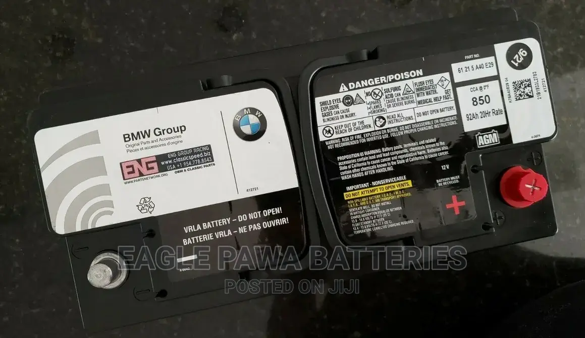 Bmw Battery 12v 92ah