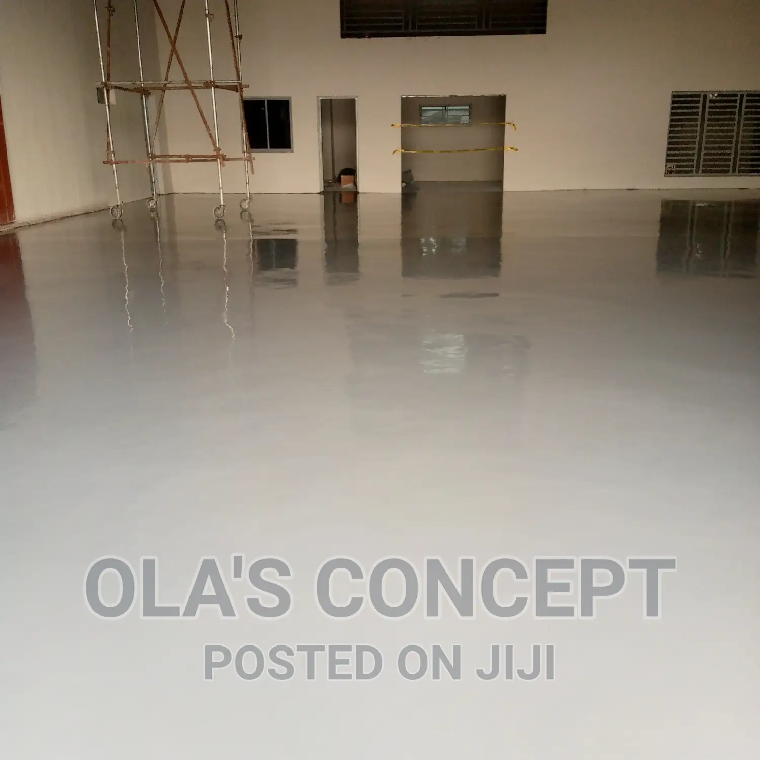 Grey Epoxy Flooring