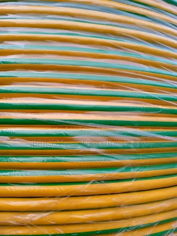 All Size of Earthing Cable (Green and Yellow)