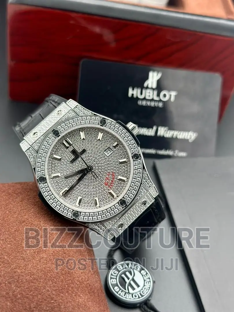 Original HUBLOT Rubber Strap Watch Available in Store