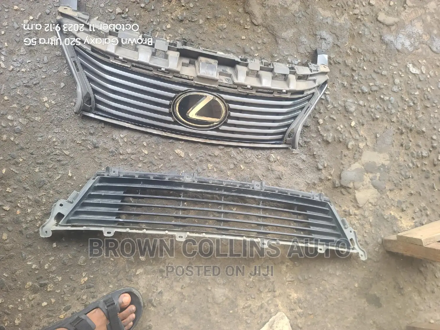 Front and Down Grills Lexus Es350 2013-2015
