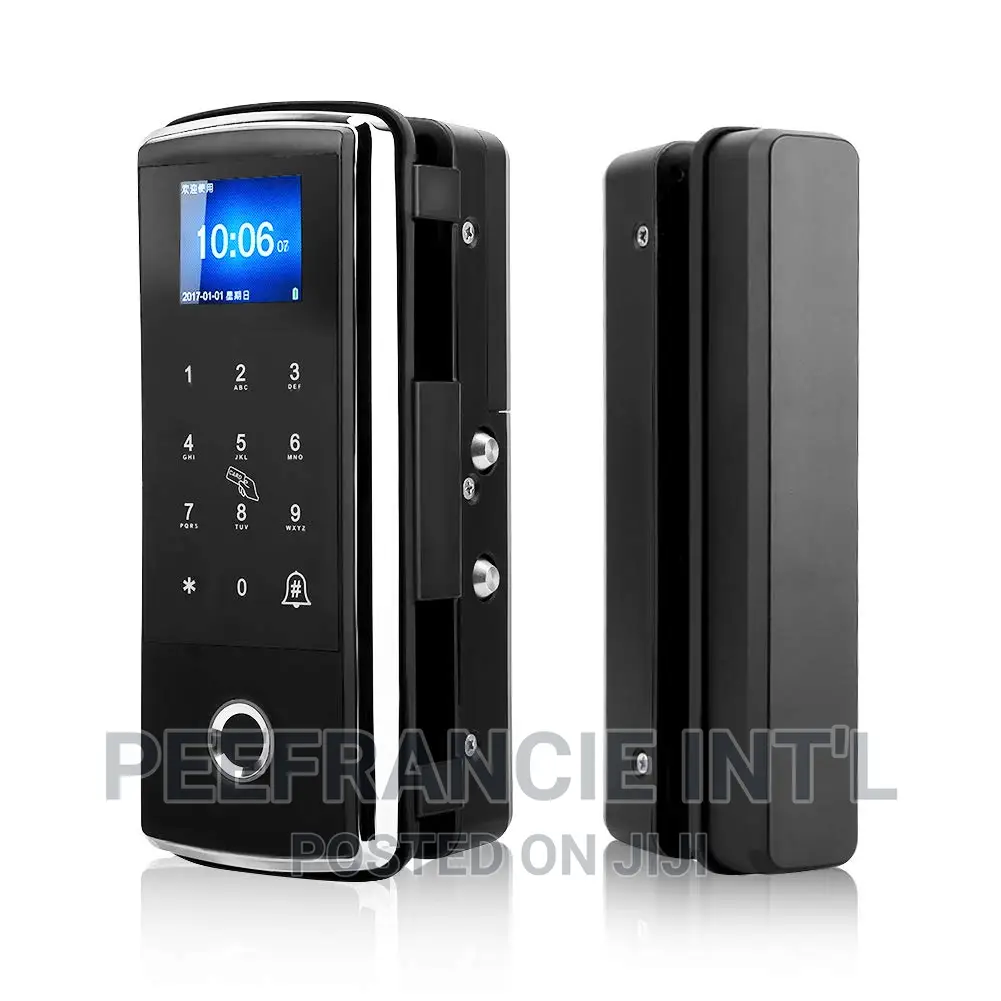 Smart Glass Door Bluetooth Fingerprint Lock