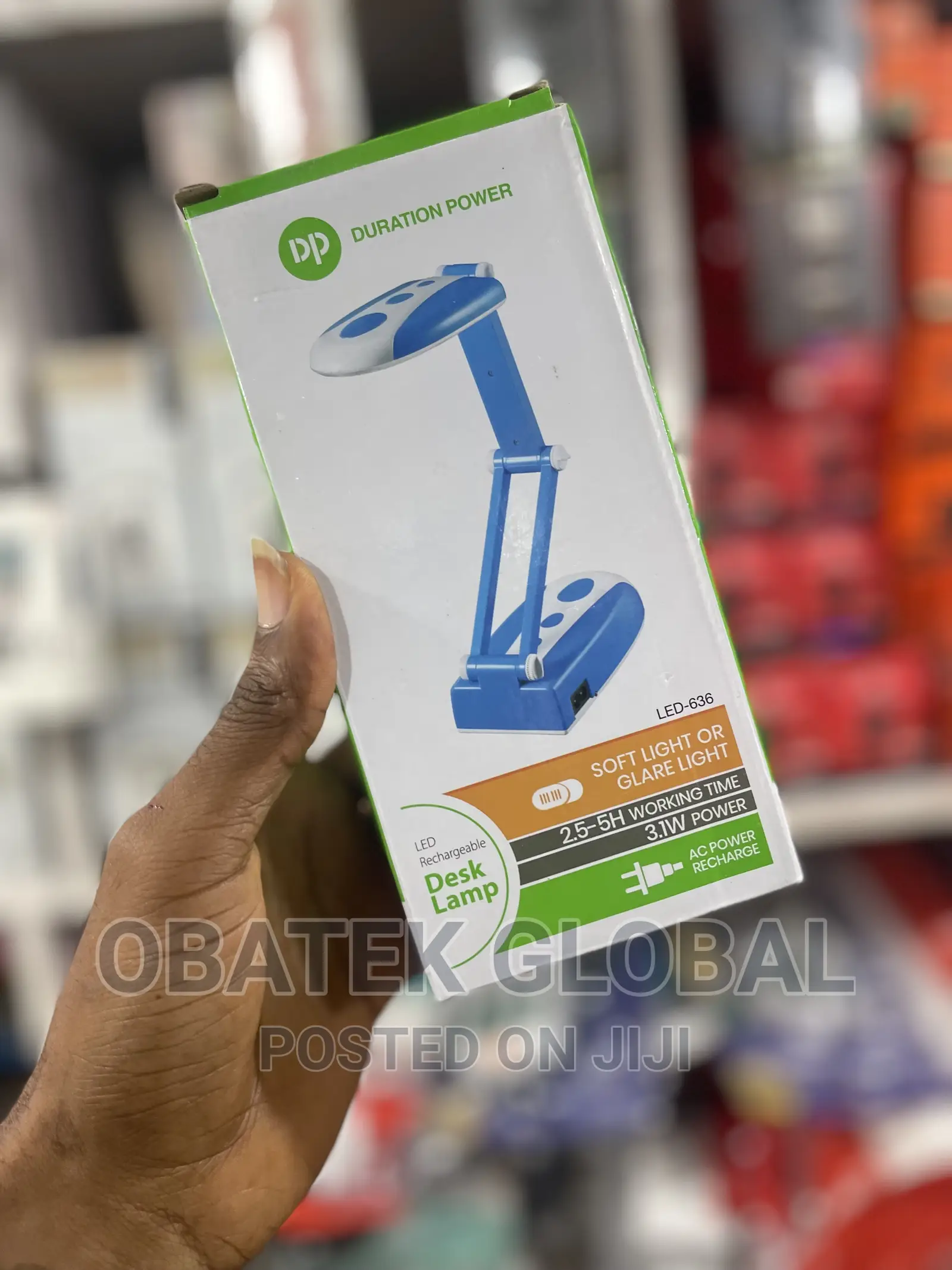 DP Rechargeable Desk Lamp