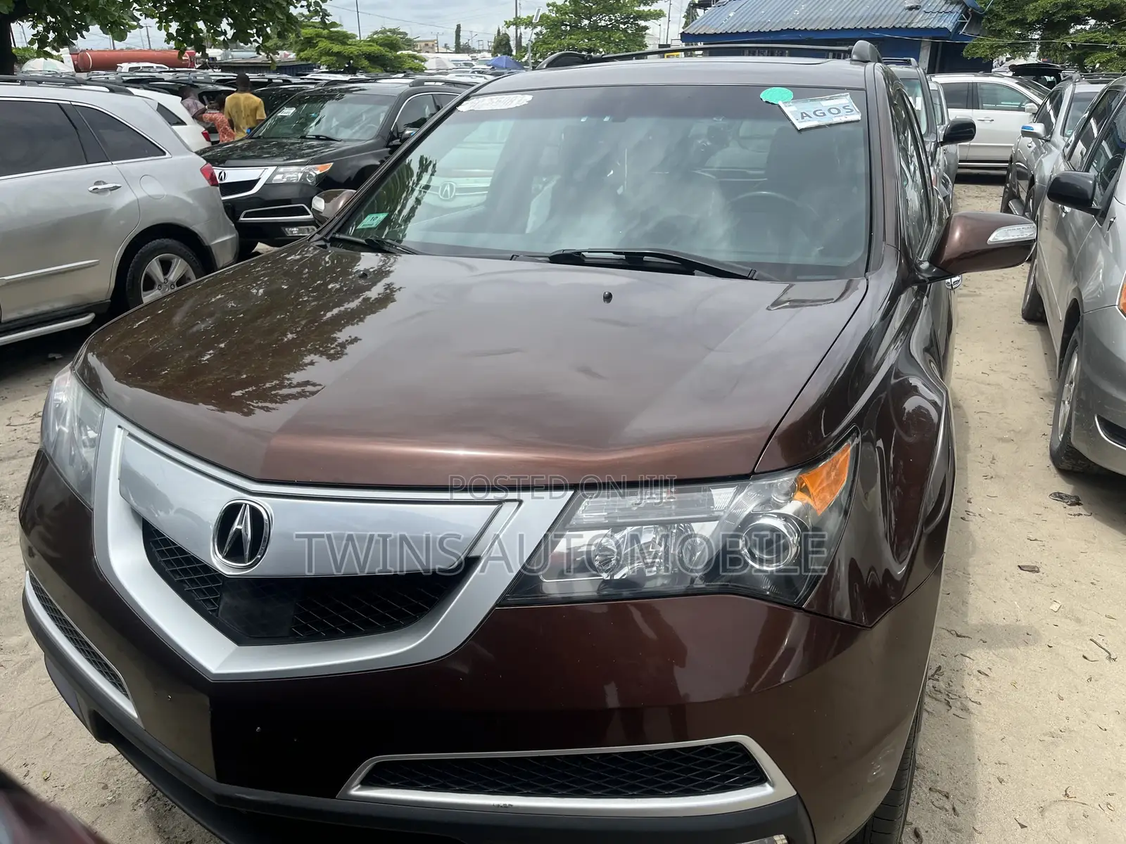 Acura MDX Advance Package SUV AWD (3.7L 6cyl 6A) 2012 Brown