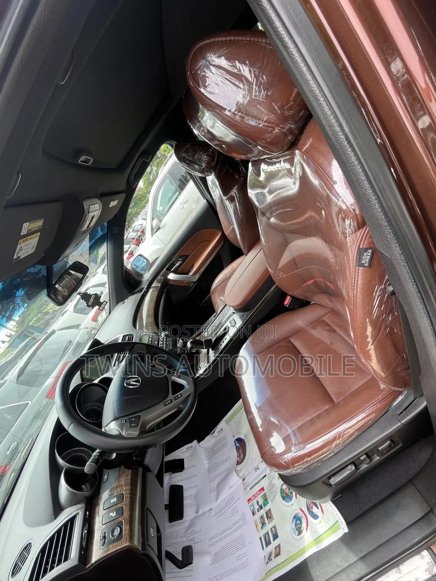 Acura MDX Advance Package SUV AWD (3.7L 6cyl 6A) 2012 Brown