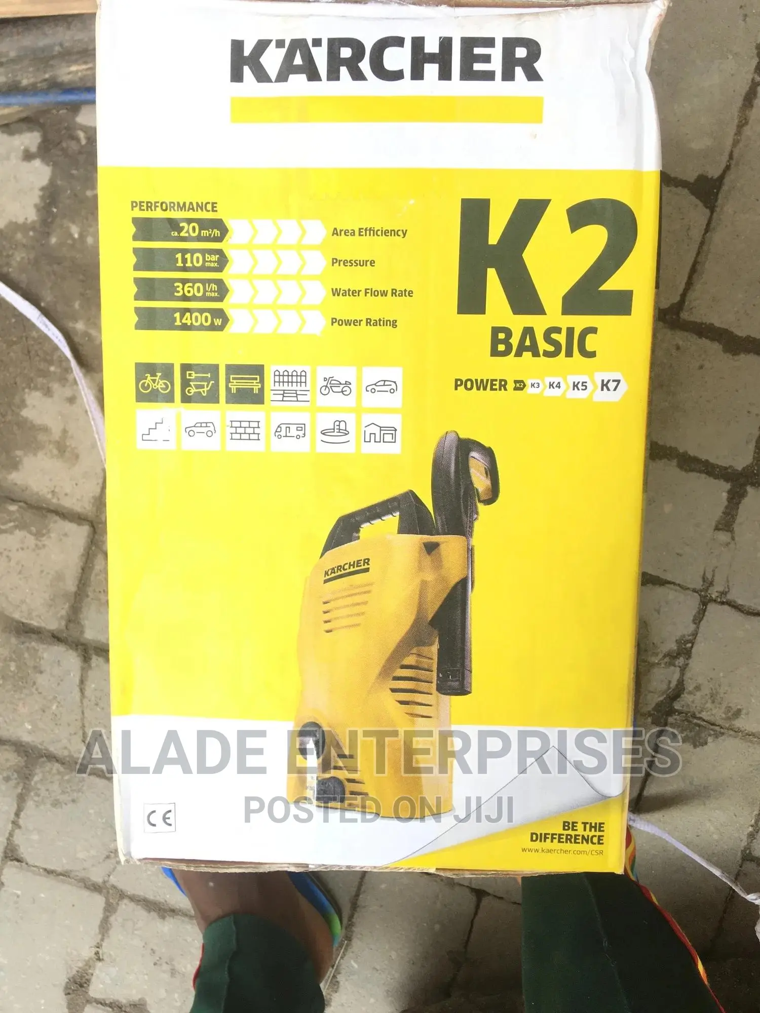 Karcher High Pressure Washer K2 Basic