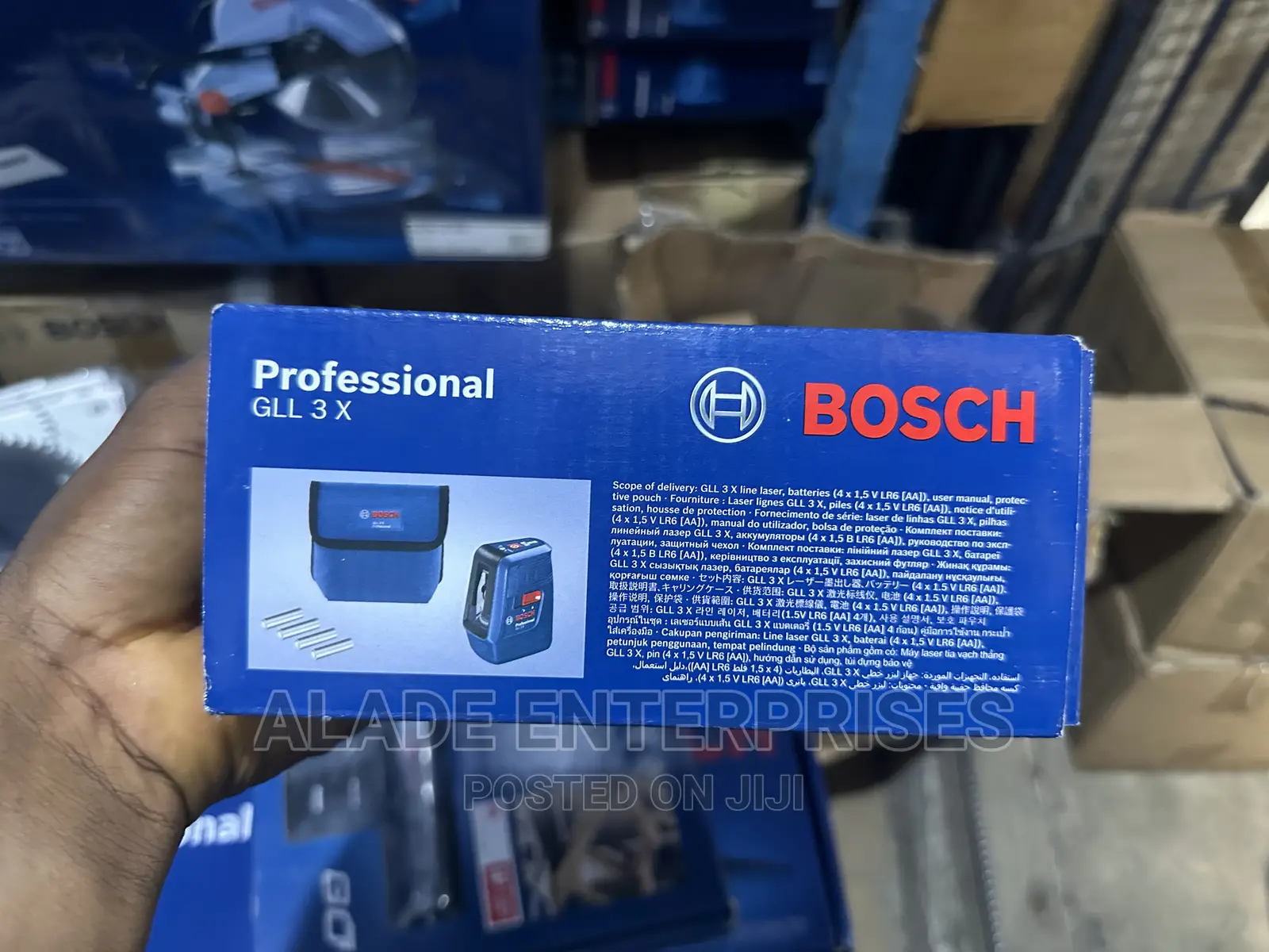 Bosch GLL 3 X Professional Line Laser