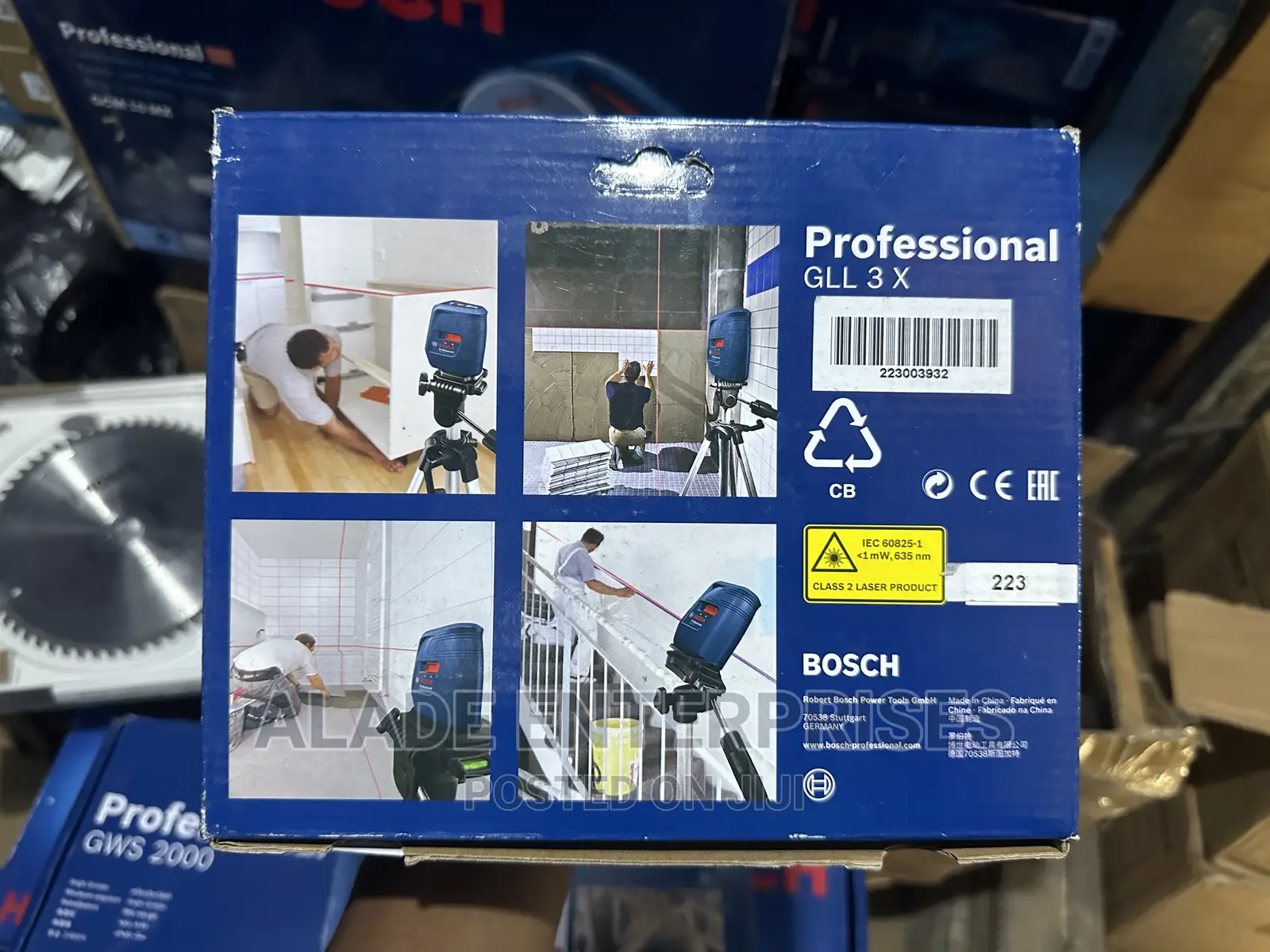 Bosch GLL 3 X Professional Line Laser