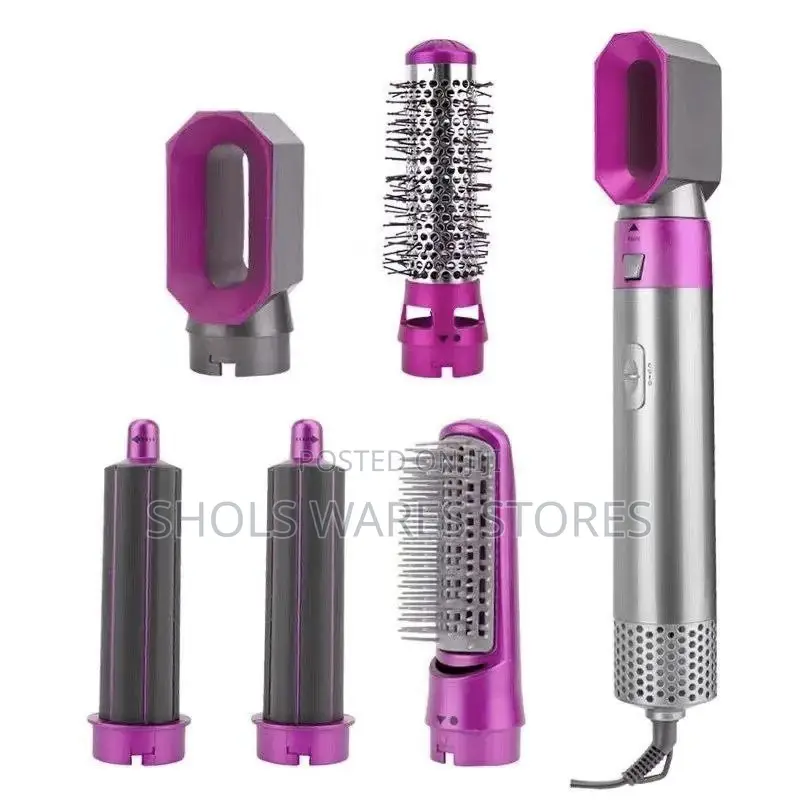 Hair Curling Comb Drier
