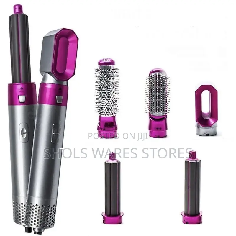 Hair Curling Comb Drier