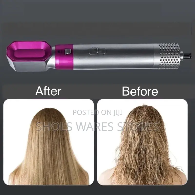 Hair Curling Comb Drier