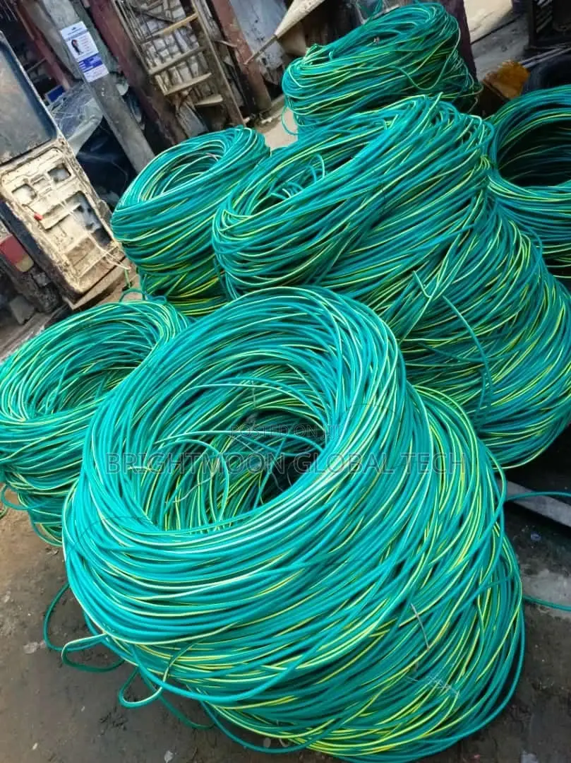 35mm Earthing Cable (Green and Yellow) Full Gauge