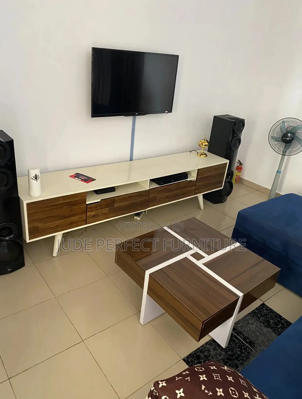 Quality Tv Stand and Center Table