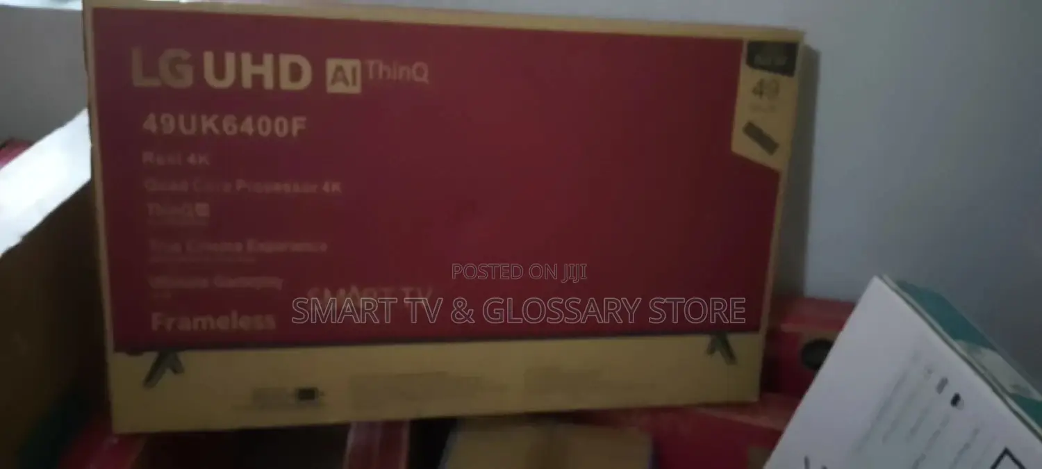 AI Disney Plus LG 49 Frameless and Internet Tv Bluetooth