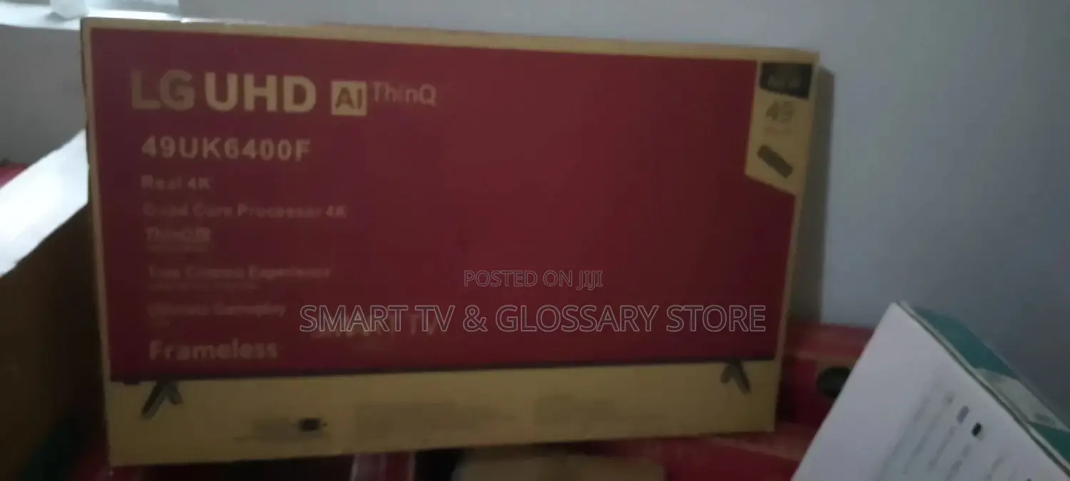 AI Disney Plus LG 49 Frameless and Internet Tv Bluetooth