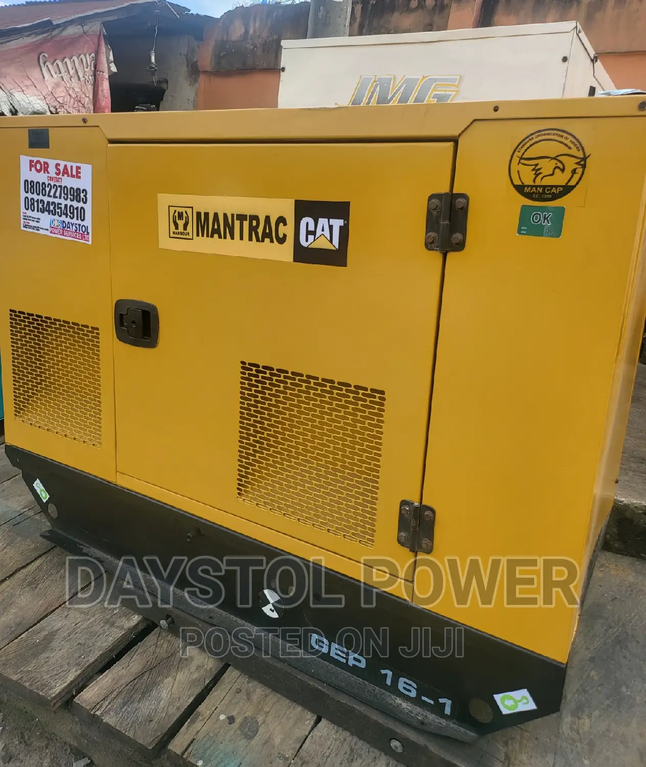 Super Clean 16kva Cat Mantrac Soundproof Diesel Generator