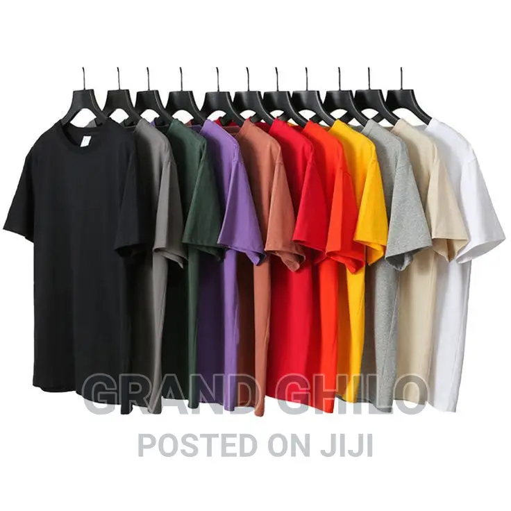 High Quality Blank Plain T-Shirt