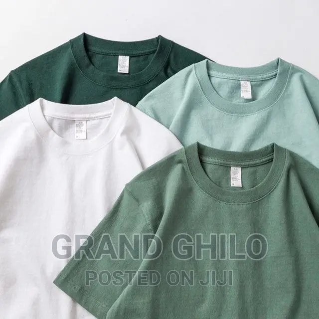 High Quality Blank Plain T-Shirt